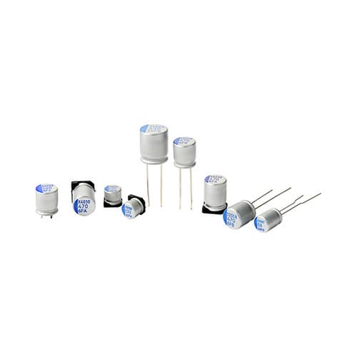 Conductive polymer aluminum electrolytic capacitor